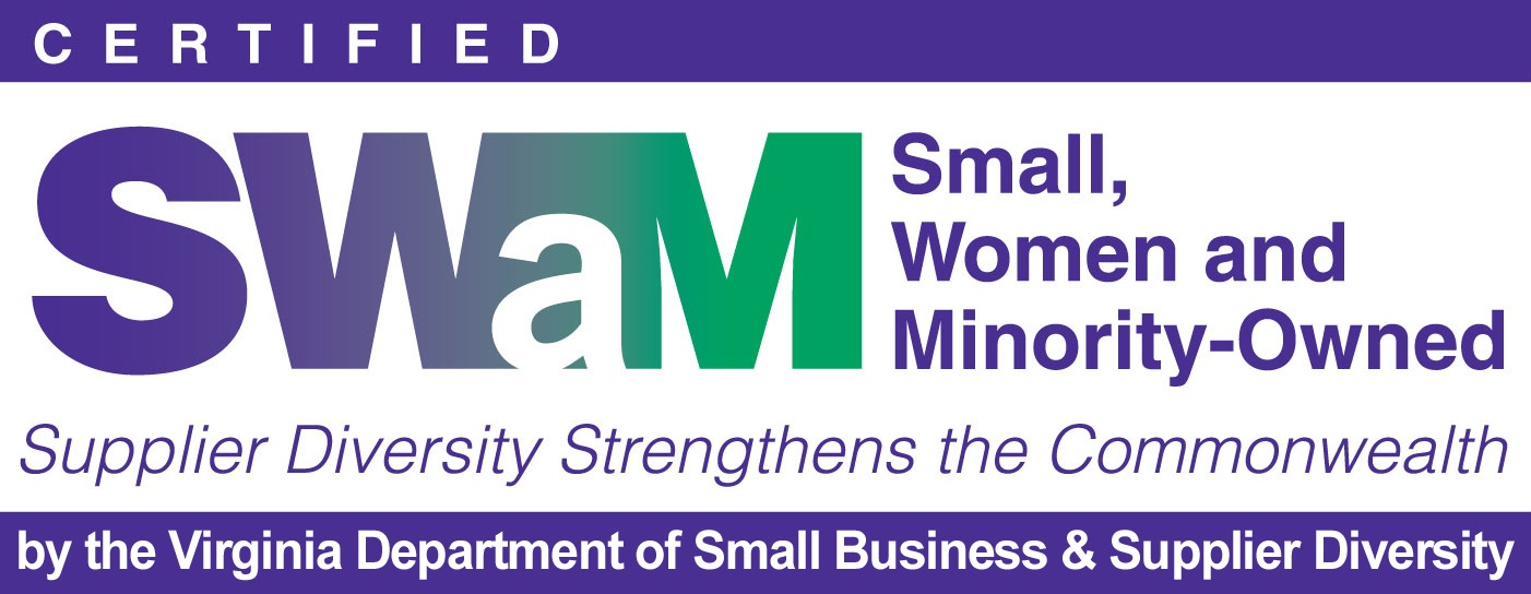 SWaM logo for Small, Women-owned, and Minority-owned Business